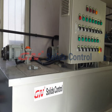Sludge water dewatering unit