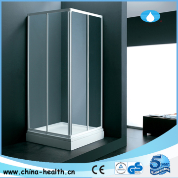 corner double sliding bath screen shower enclosure JK5401