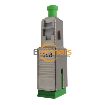 ตัวลดทอนสัญญาณไฟเบอร์ออปติก SC/APC 10dB