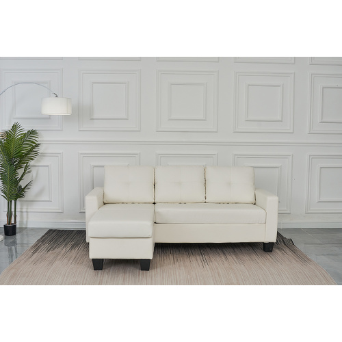 Modern European Style Leather L Shape Sofa