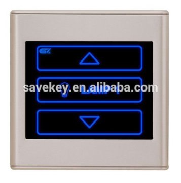 High quality LED indicator 1gang/2 gang CE/ISO9001/CQC PC/metal frame dimming led panel