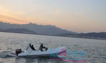 RIB boat5.8m,semi-rigid boat,rigid inflatable boat
