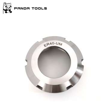 الدقة المتوازنة Collet Nuts ER11 ER16 ER20 ER25 ER32 ER40 لآلات طحن CNC ونقشها