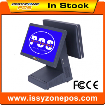 IZP011 2016 Pos Motherboard Pos System Dual Screen Supermarket