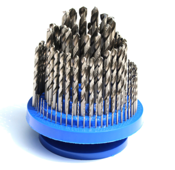 100 τεμάχια M2 HSS Straight Shank Precision Twrill Bit σετ για γεώτρηση μετάλλου και από ανοξείδωτο χάλυβα