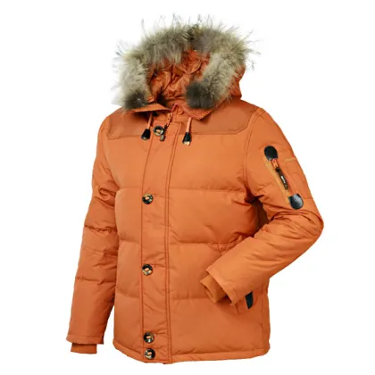 Men's Outdoor Casual Down Jacket with Three Colors
