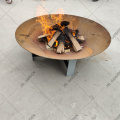 Antique Garden Corten Steel Fire Pit