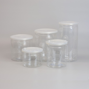 Sealable Plastic Can with Lid for Beef Jerky