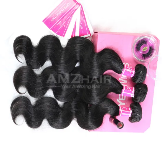 Cheap Wholesale Natural Human Hair Extensions Body Wave Double Weft Bundle Cuticle Aligned Peruvian Remy Human Hair Products