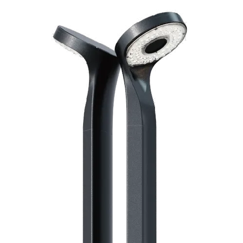 2m LED Mains Garden Light Courtyard Lamp