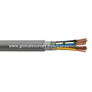 PVC Insulated with Tinned Cu Wire Braiding PVC Sheathed Data and Computer Cable