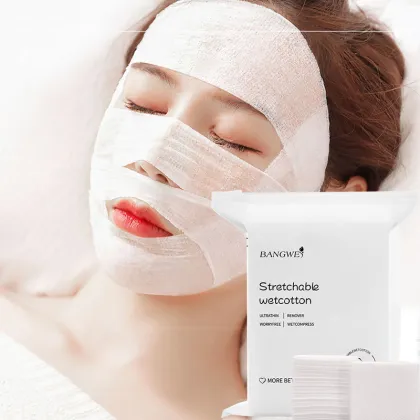 OEM Bangwei Hypoallergenic 100% Pure Cotton Makeup Remover Pads