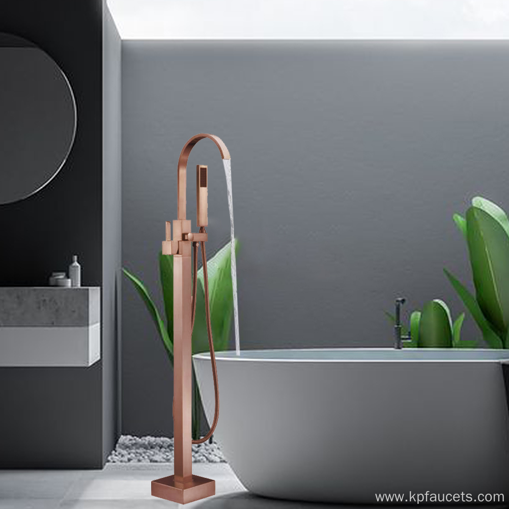 Industry Leader Price Transparency Rose Gold Bath Faucet