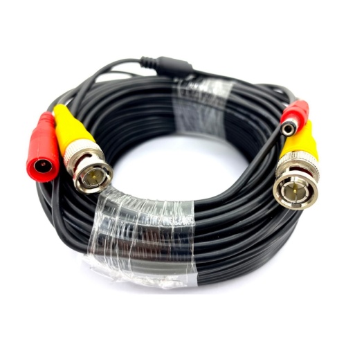 CCTV Pre-made Cable 100ft Pre-made CCTV 3+1 Power and siamese cable Manufactory