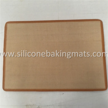 Tapis de cuisson de silicone de pain de demi-taille