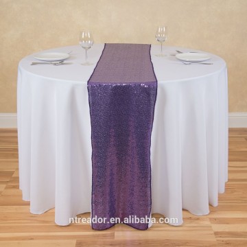 6' Circular Tables,table cloth of 100% polyester for round table