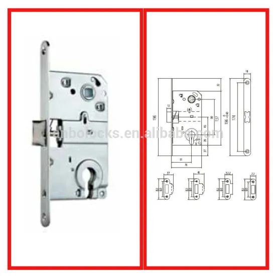 2016 stainless steel hotel door lock