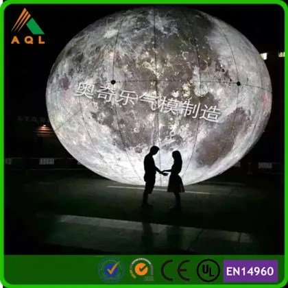 Aesthete advertising inflatable moon ball/ moon globe/ giant inflatable moon