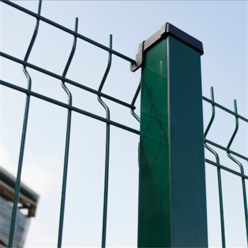 pvc coated Welded 3D curved wire mesh fence