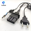Kabel Daya Tipe Dua Pin Eropa Dua Pin