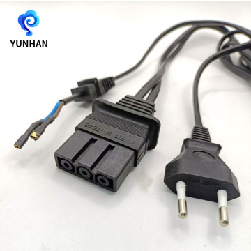Kabel Daya Tipe Dua Pin Eropa Dua Pin