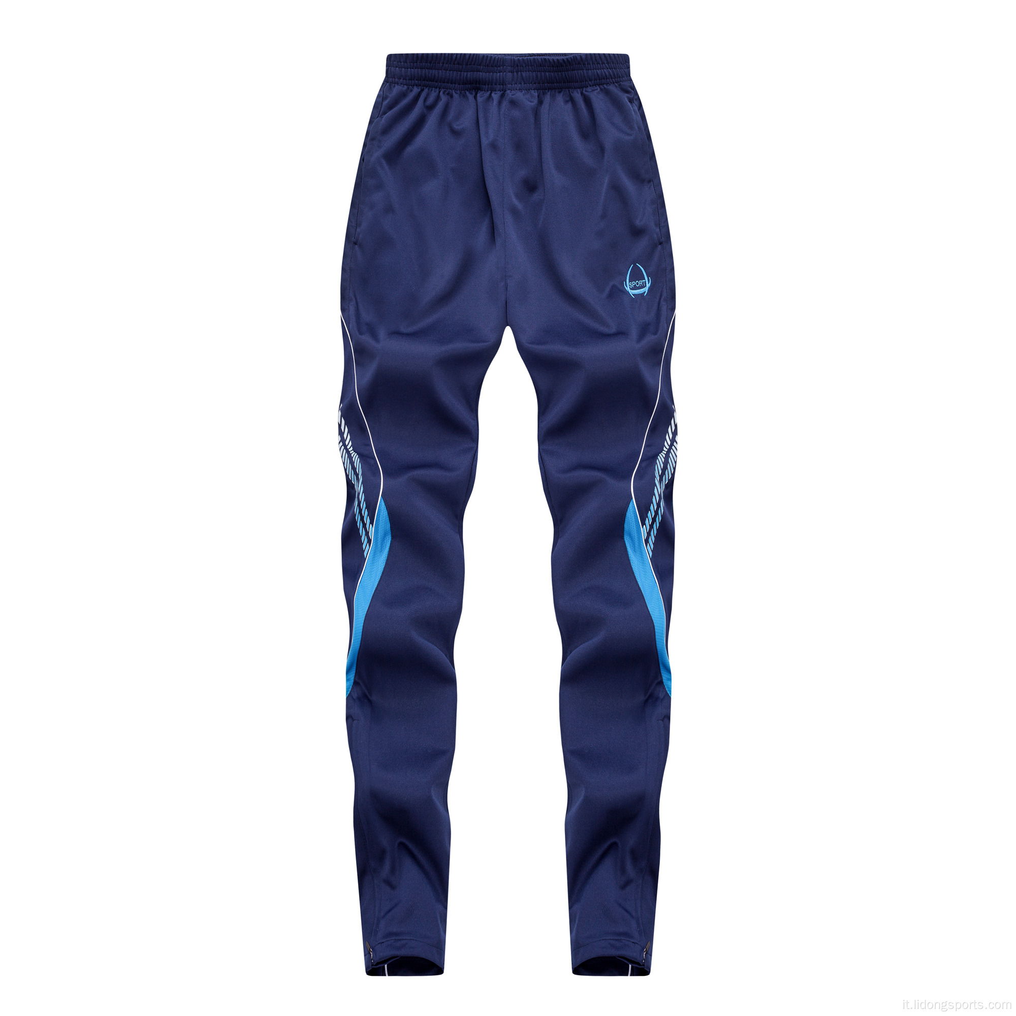Nuovi pantaloni da calcio per il fitness da uomo del design