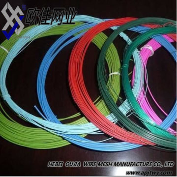 PVC-coated Wire, Made of Galvanized Wire, Coated with Various PVC Colors