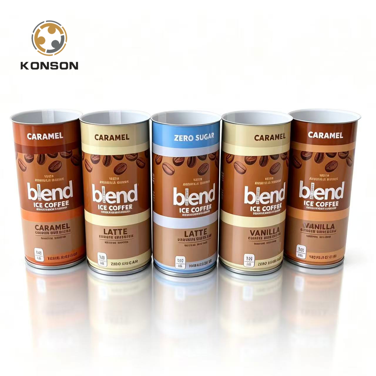 coffee powder tin cans