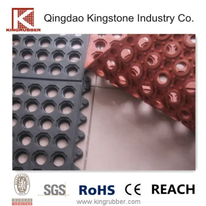 Interlockable carpet mat oil grease comfort mat