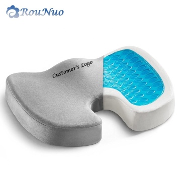 Coccyx Orthopedic Memory Foam Cool Gel Seat Cushion