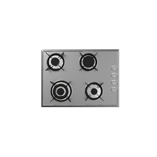 European Modern Inox Four Burners Gas Hob