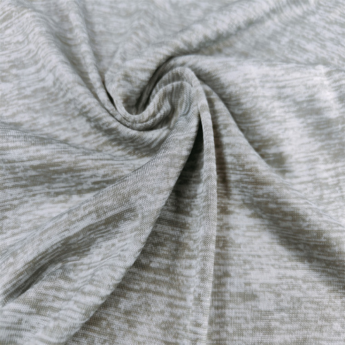 Tissu antibactérien imprimé teint en polyester teint