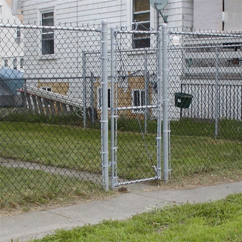 6 foot commercial galvanized heavy chain link fence