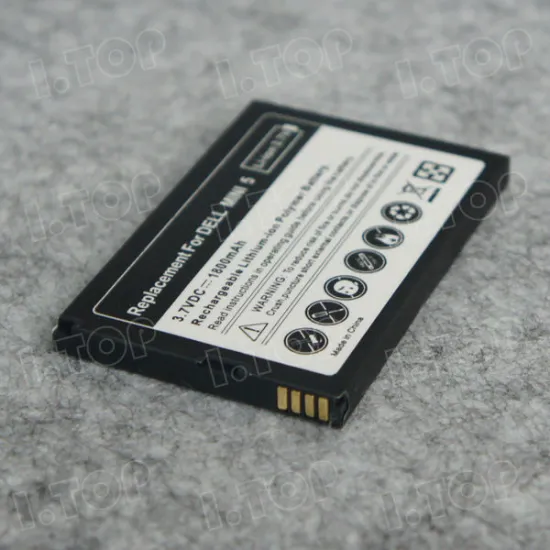 1800mAh rechargeable backup internal battery for Dell mini 5 cell phone with best price!