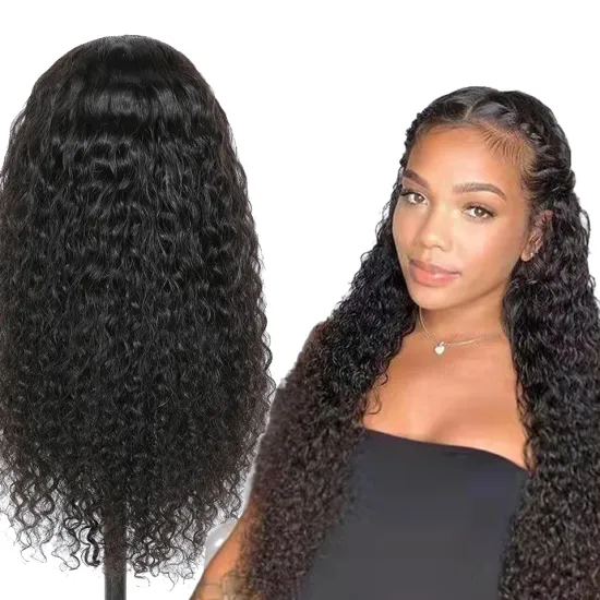 Water Wave Peruvian Hair Wig, Cabelo Humano Transparent Swiss Hd Lace Frontal Wig Human Hair wigs Peruvian Hair