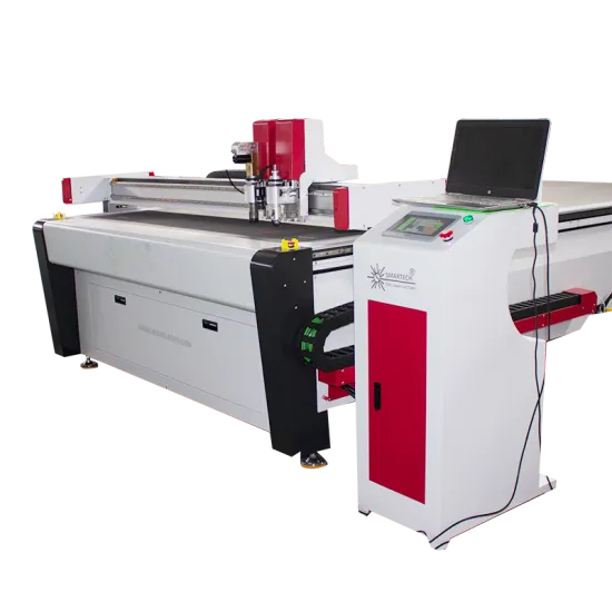SMARTECH CNC Oscillating Knife Cutting Machine - Best Price for Corrugated Paper Packaging Boxes