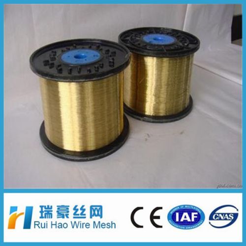 palladium, gold plated phosphor bronze wire 0.45mm factory on sale