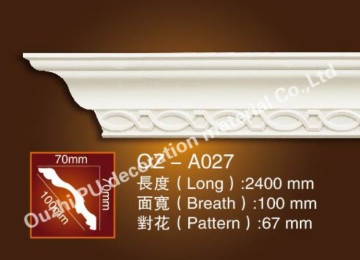 Pure White PU Moulding for South Africa