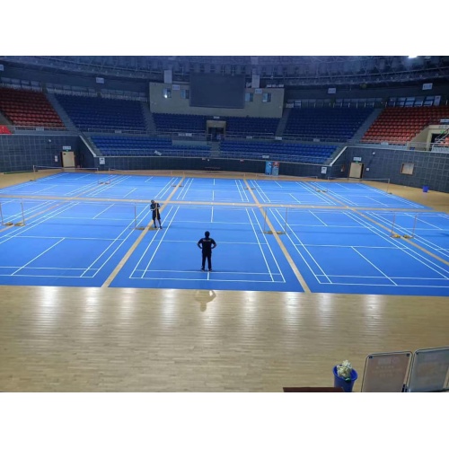 5,0 mm BWF-Qualitätssportboden für Badminton