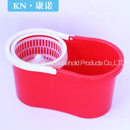 New design type Rotary Microfiber Spin Mop And Bucket set