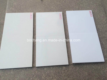 Pure White Black Artificial Marble for Tile Slab