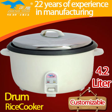 4.2L commercial hotel large rice cooker with non-stick pot and stainless steel lid