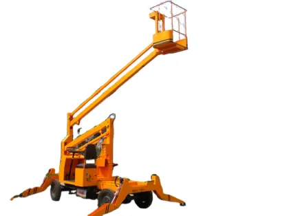 Towable Boom Lift for Construction Sites