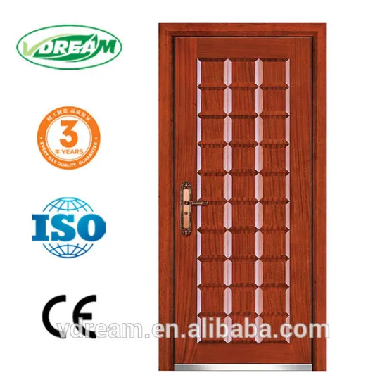 security steel wooden door, turkey armored door, wood door
