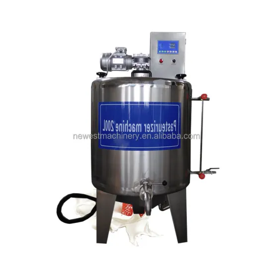 304 Stainless Steel 200 Liter Liquid Milk Juice Honey Pasteurization Equipment