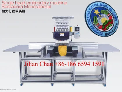 Home computer embroidery machine for flat cap t-shirt embroidery