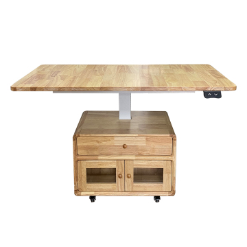 Modern Design Height Adjustable Electric Lifting Coffee Table