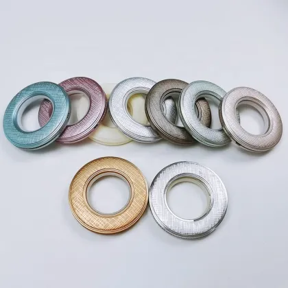 Best Quality Wholesale 40mm Round Shape Silent Curtain Accessory Rings