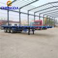 3 Axle Flatbed Trailer Equipment