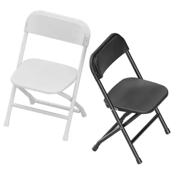 Benjia White Folding Chairs for Kids: Portable, Table Chair Option